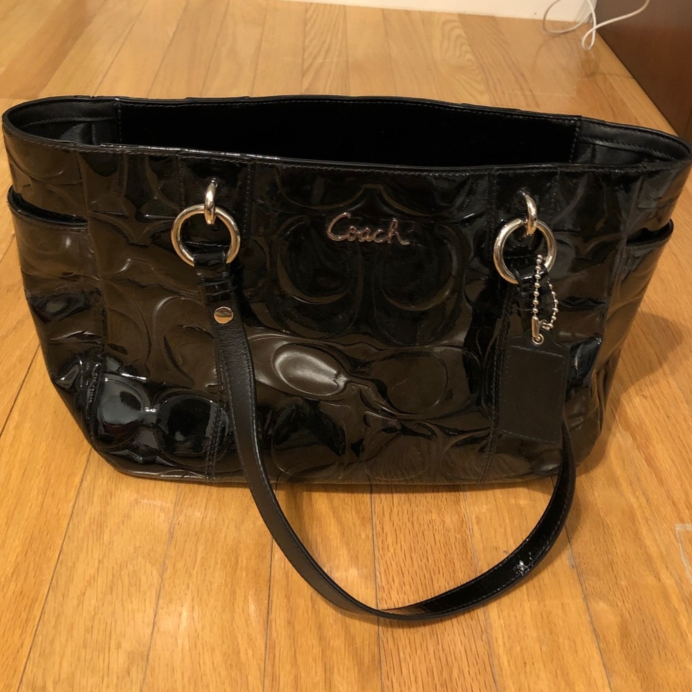 Black Coach C Purse
